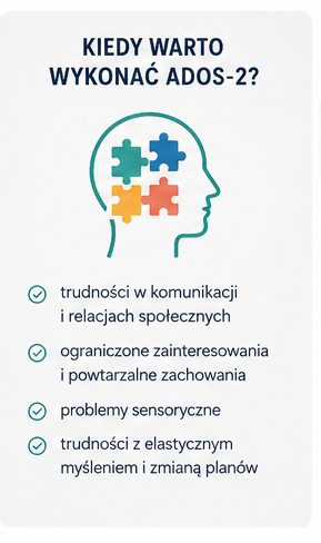 Kiedy warto wykonać badanie ADOS-2 u dziecka